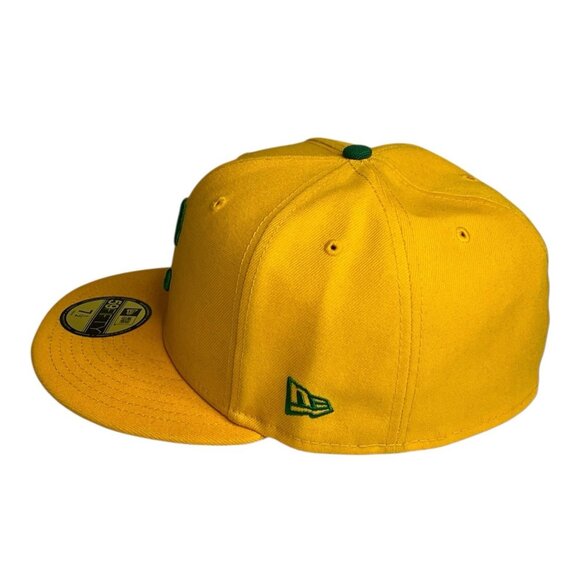 New Era x Anwar Carrots 59Fifty Stem Hat Yellow Fitted Size 7 1/2 Deadstock NWT - Picture 4 of 7